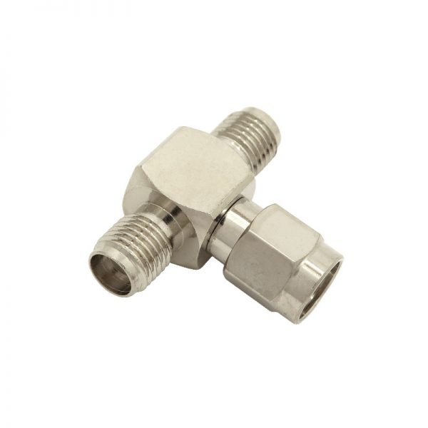 SMA female to SMA male to SMA female Tee Adapter 7841-T View 2 800x800 - Max-Gain Systems, Inc.