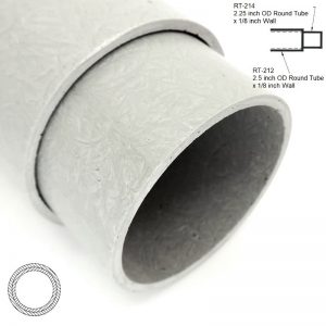 RT-212 2.5 inch OD Round Hollow Tube sleeving RT-214 2.25 inch OD Round Hollow Tube diagram 800x800 - Max-Gain Systems, Inc.