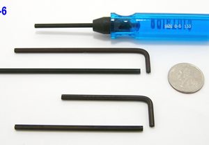 0.133", 6-flute Spline tools
