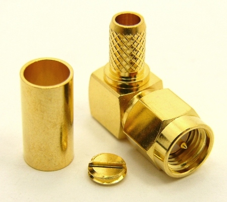 SMA Male Connector for RG58 LMR-195 & LMR-200-10 PACK 