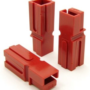 Power Pole Housing (RED) for 75 amp contacts. Good for 6 Gauge Wire (P/N: 9602-R)