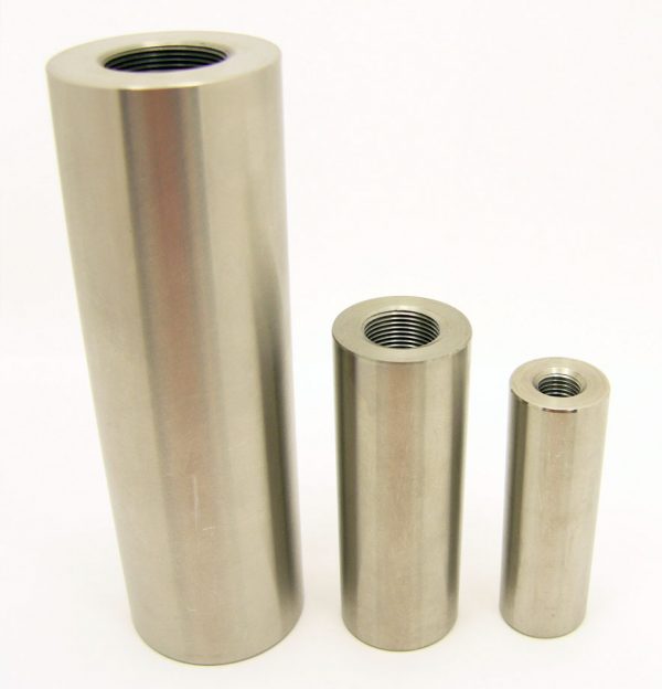 Stainless Steel Coupler Parts for Fiberglass Round Solid Rod and Tube
