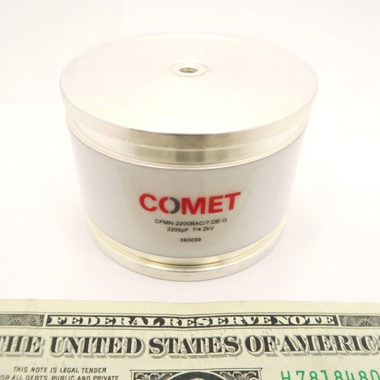 Cfm Capacitor Comet CFMN-2000BBC/7-DE-G Fixed Vacuum Capacitor - Max-Gain Systems