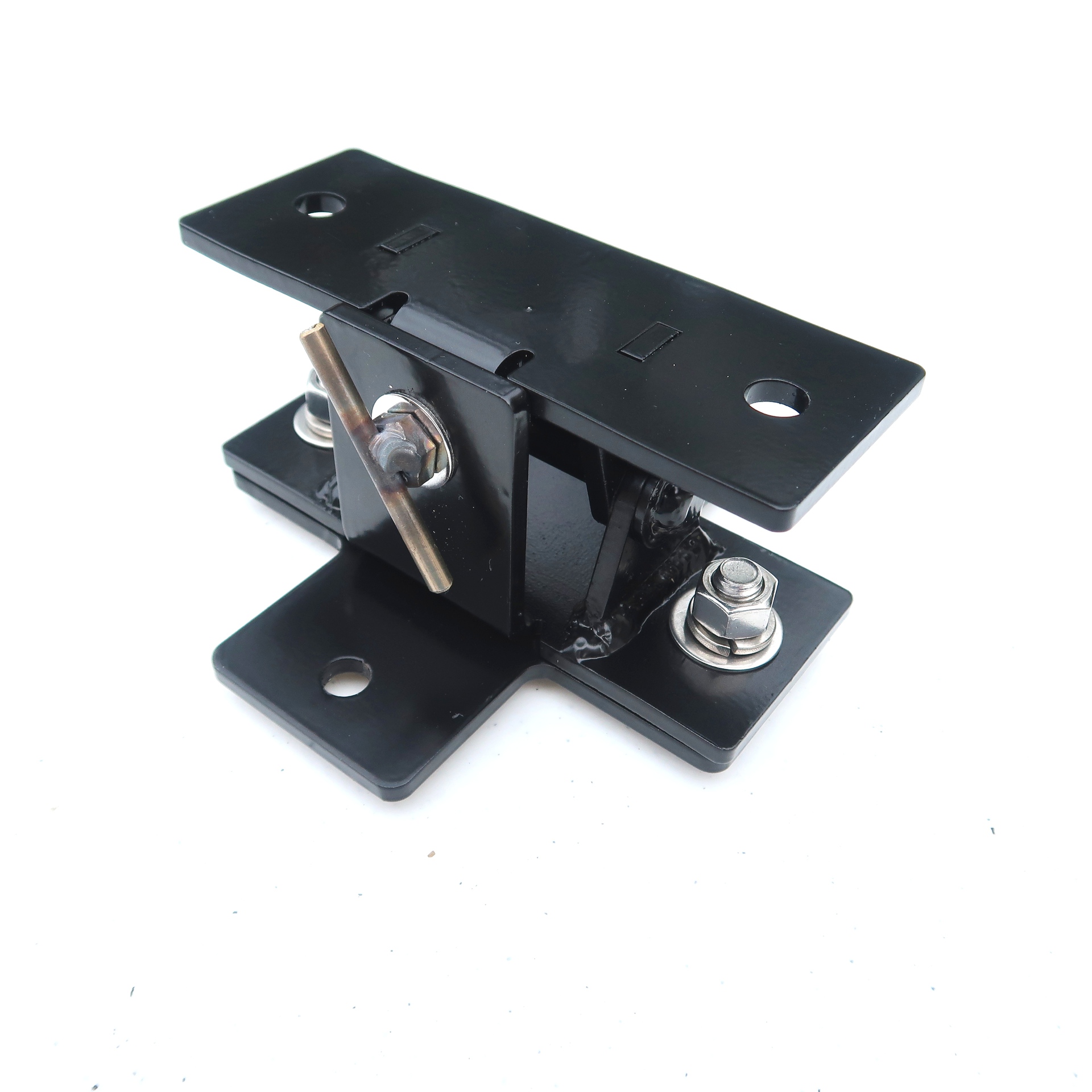 Trailer Hitch Mast Mount Assembley Tilt and Cross fully assembled - Max-Gain Systems, Inc.