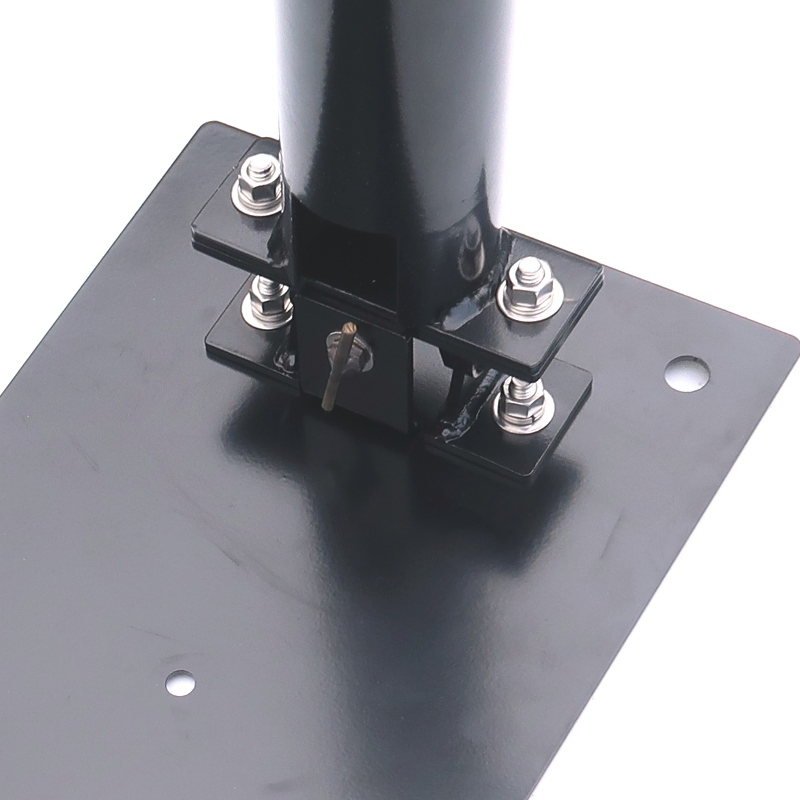 Drive-On Mast Mount with tilt and support tube assembled in the proper orientation - Max-Gain Systems, Inc.