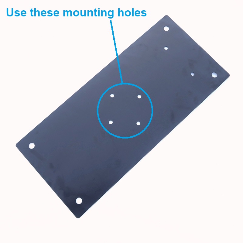 M-P1022 Ground Plate mounting holes to use - Max-Gain Systems, Inc.