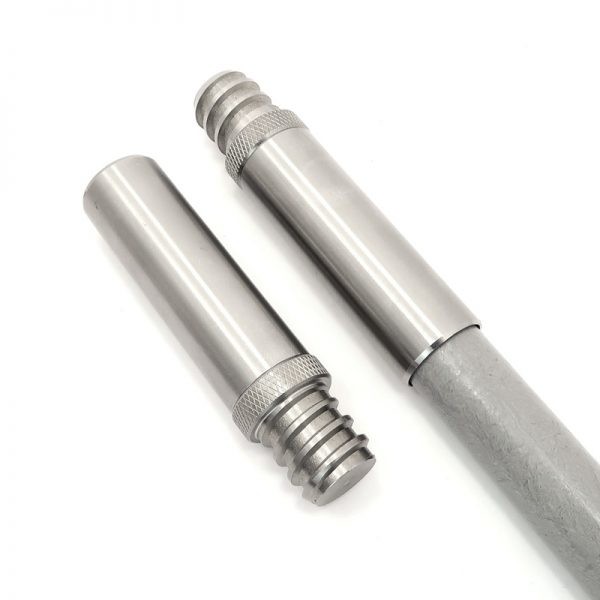 PP-34ATACH-S04 0.75 inch Stainless Steel Painter Pole Male 34x5 ACME Threaded Tip