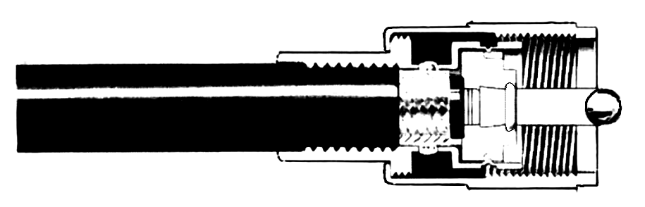 7500-UHF installation drawing 003 Installed Cross Section - Max-Gain Systems, Inc.