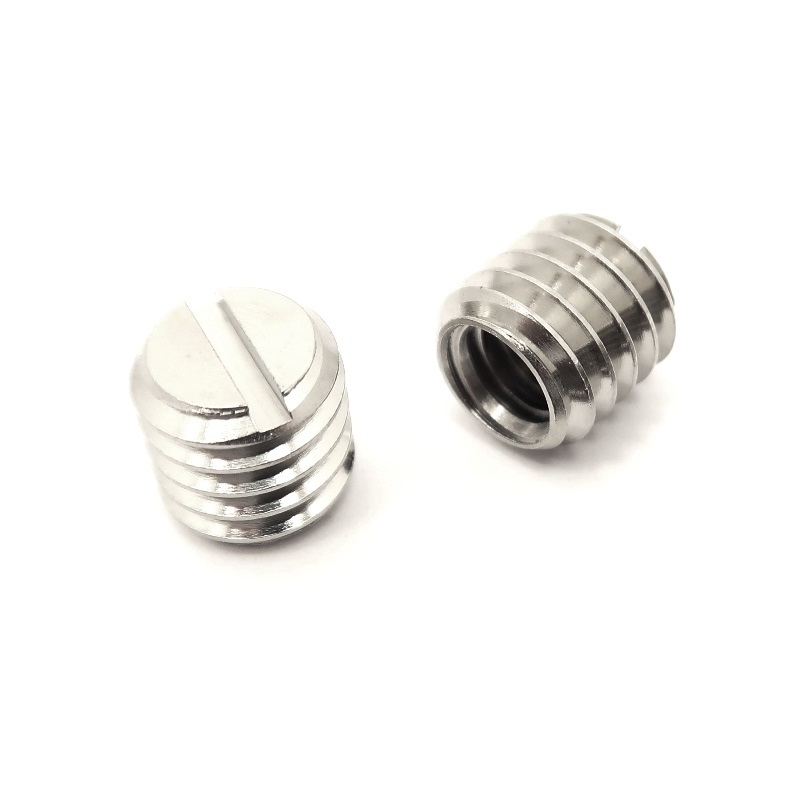thumbnail interactive-video image 1 of 1/4 Inch Male To 1/4 Inch Male Tripod Adaptor Screw – Camera, Lighting, Flash Accessory 1 of 6