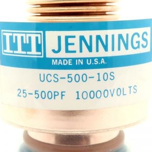 Jennings UCS-500-10S Variable Vacuum Capacitor - Max-Gain Systems