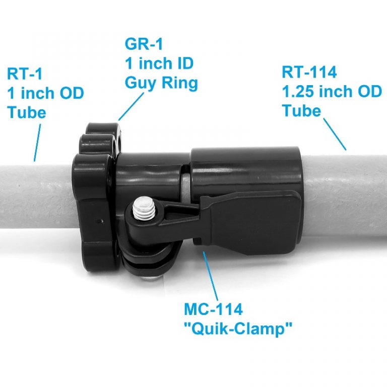 Quik Clamp Flip Lever Telescoping Tube Clamps Max Gain Systems Quik Clamp Flip Lever Telescoping Tube Clamps Max Gain Systems