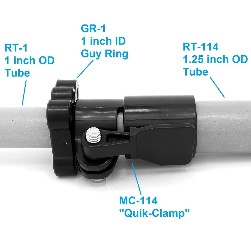 Locking U-Pin for 2 Sqaure Tubing Adjustments (3/8 Dia)