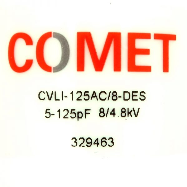 Comet CVLI-125AC 8-DES LABEL - Max-Gain Systems Inc