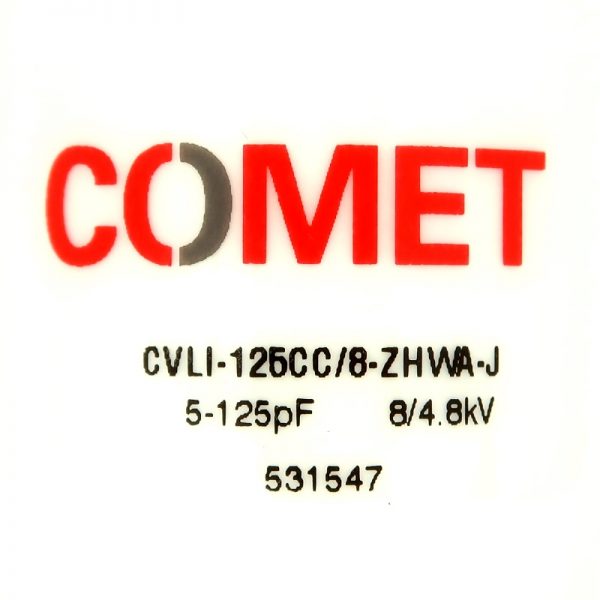 Comet CVLI-125CC 8-ZHWA-J LABEL - Max-Gain Systems Inc