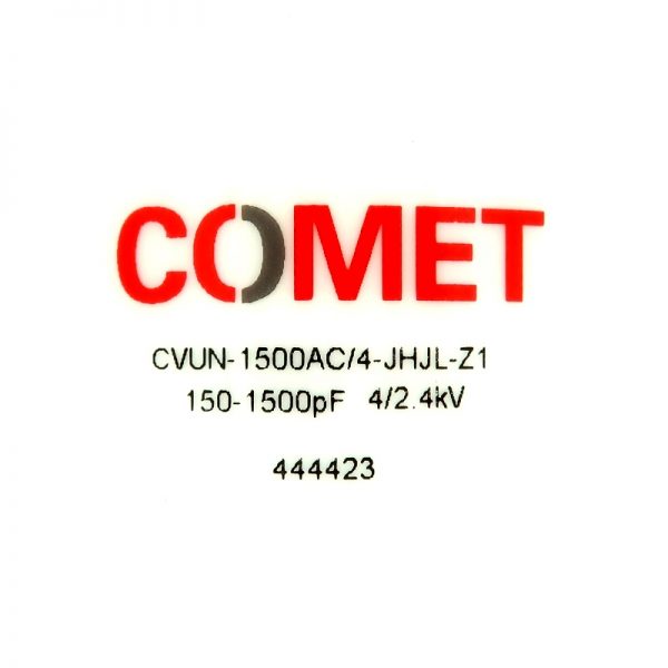 Comet CVUN-1500AC4-JHJL-Z1 Label - Max-Gain Systems Inc
