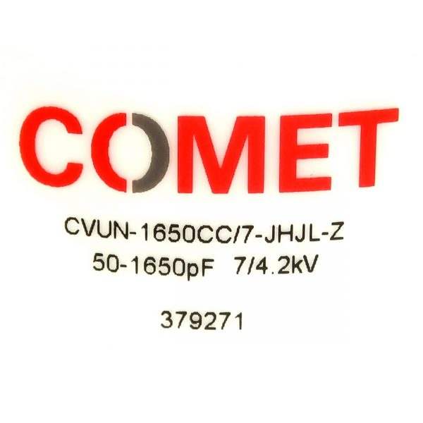 Comet CVUN-1650CC 7-JHJL-Z LABEL - Max-Gain Systems Inc