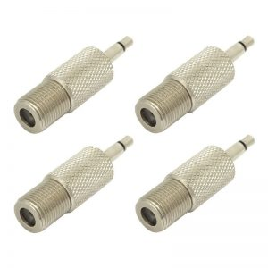 Type F to 3.5 mm Adapters