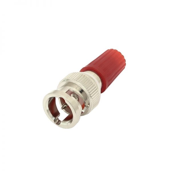 BNC male to Single Binding Post Jack (RED) Adapter 7105-R 800x800 - Max-Gain Systems, Inc.