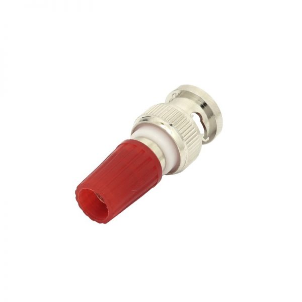 Single Banana Jack (RED) to BNC male Adapter 7105-R 800x800 - Max-Gain Systems, Inc.