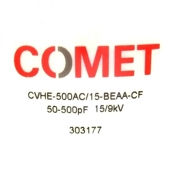 Comet CVHE-500AC15-BEAA-CF Label - Max-Gain Systems Inc