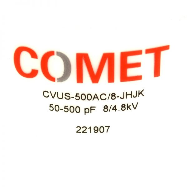 Comet CVUS-500AC 8-JHJK LABEL - Max-Gain Systems, Inc
