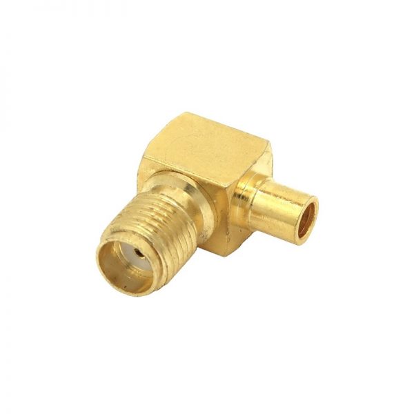 SMA female to MMCX female Right Angle Adapter 8203-RA 800x800 - Max-Gain Systems, Inc.