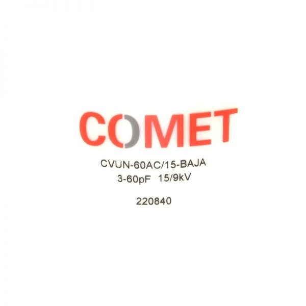 Comet CVUN-60AC 15-BAJA LABEL - Max-Gain Systems, Inc.