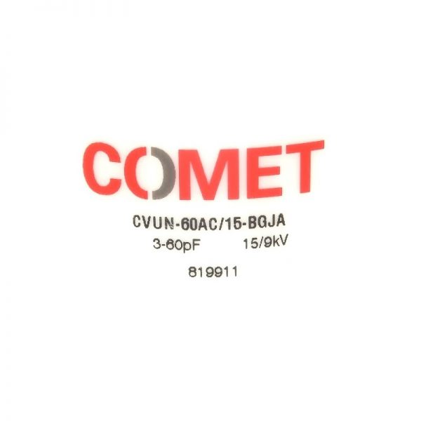 Comet CVUN-60AC 15-BGJA LABEL - Max-Gain Systems, Inc.