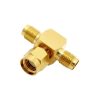 SMA female to RP-SMA male to SMA female Tee Adapter 7849-T 800x800 - Max-Gain Systems, Inc.