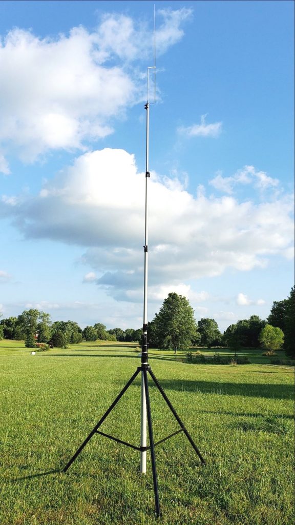 Tripod Mast Mount J-Pole Antenna - Max-Gain Systems Inc