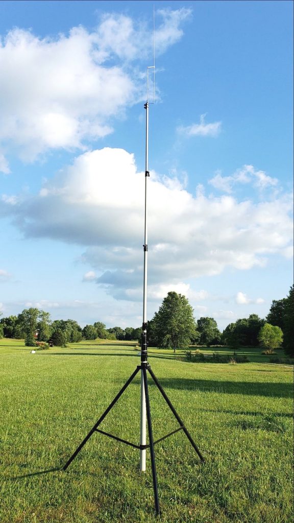 thumbnail image 2 of Easy Up EZ 48-5AW 5-Foot Tripod – Heavy Duty 1-1/4 Tubing – Fits Masts Up To 2-1/4 2 of 4