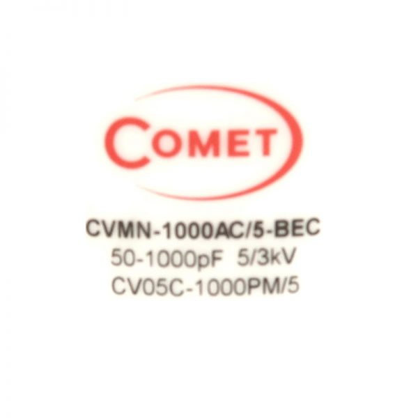 Comet CV05C-1000PM 5 Label - Max-Gain Systems, Inc