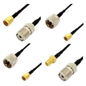 SMA to UHF Jumper Adapters