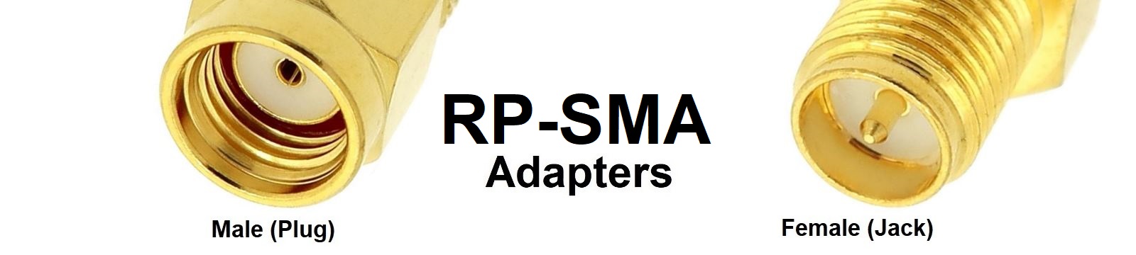 RP-SMA Adapters Category Banner - Max-Gain Systems, Inc.