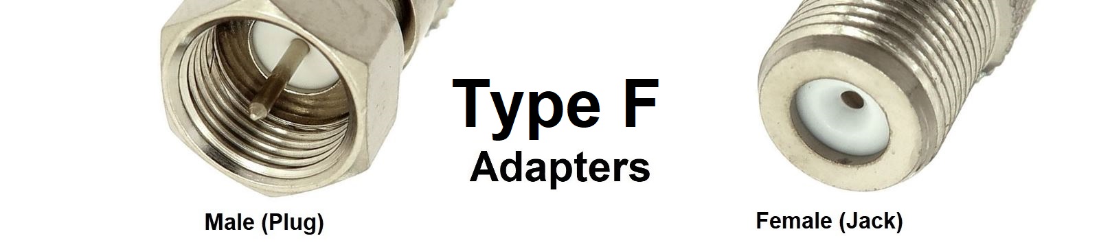 Type F Adapters Category Banner - Max-Gain Systems, Inc.