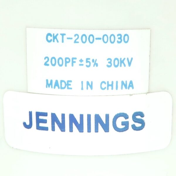 Jennings CKT-200-0030 LABEL - Max-Gain Systems, Inc.