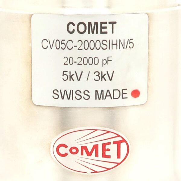 Comet CV05C-2000SIHN5 Label - Max-Gain Systems Inc