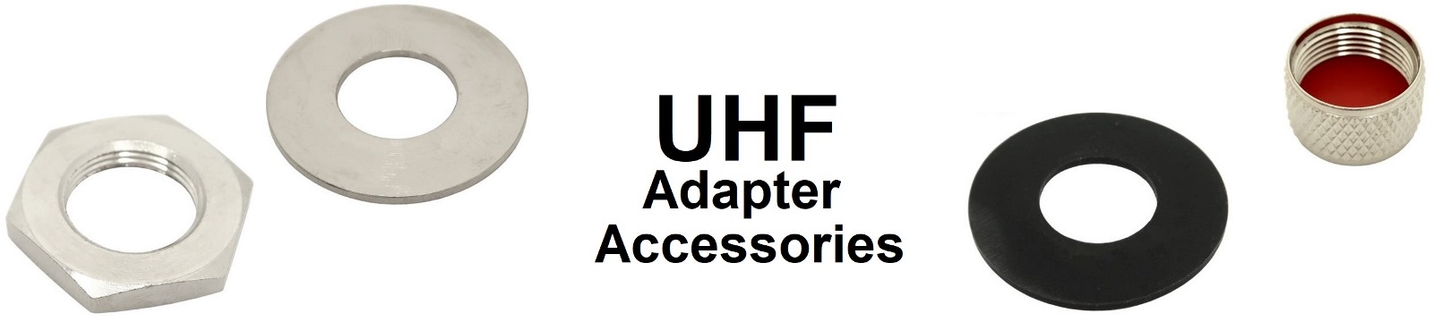 UHF Adapter Accessories Category Banner - Max-Gain Systems, Inc.