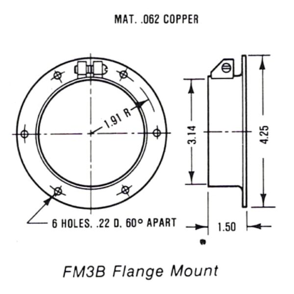 FM3B Flange Drawing - Max-Gain Systems, Inc.