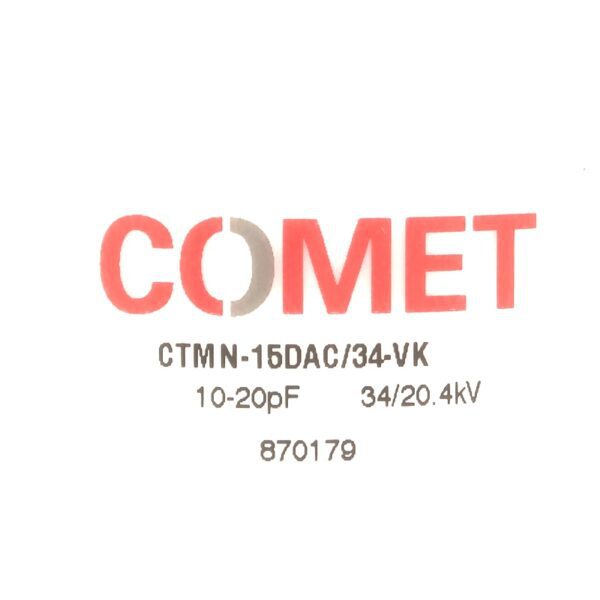 Comet CTMN-15DAC-34-VK Label - Max-Gain Systems, Inc.