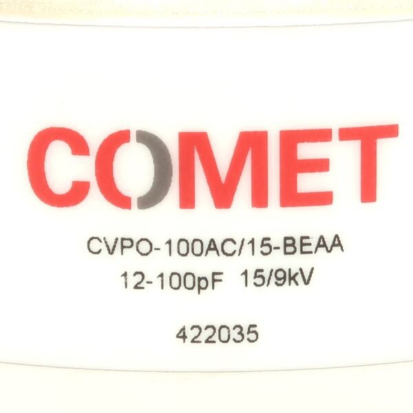 Comet CVPO-100AC-15-BEAA Label - Max-Gain Systems, Inc.