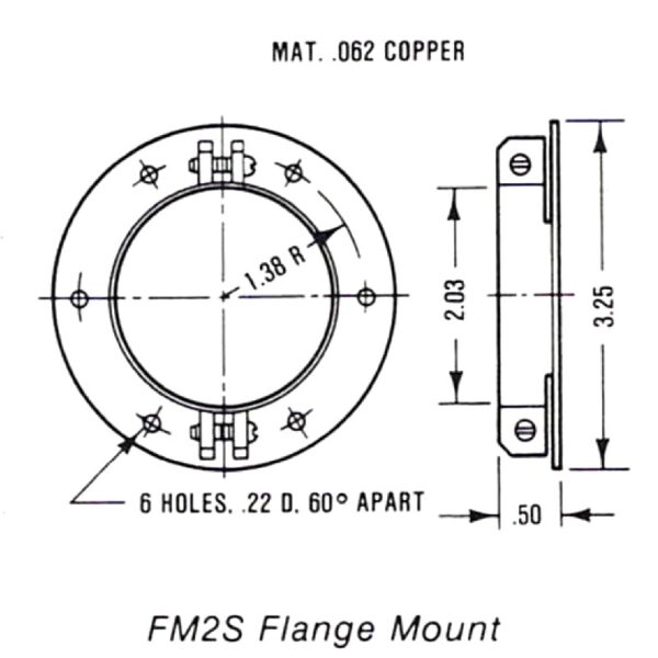 FM2S Flange Drawing - Max-Gain Systems, Inc.