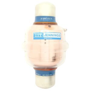 1000 pf, 20 KV Peak, Jennings MC-1000-20S Fixed Vacuum Capacitor