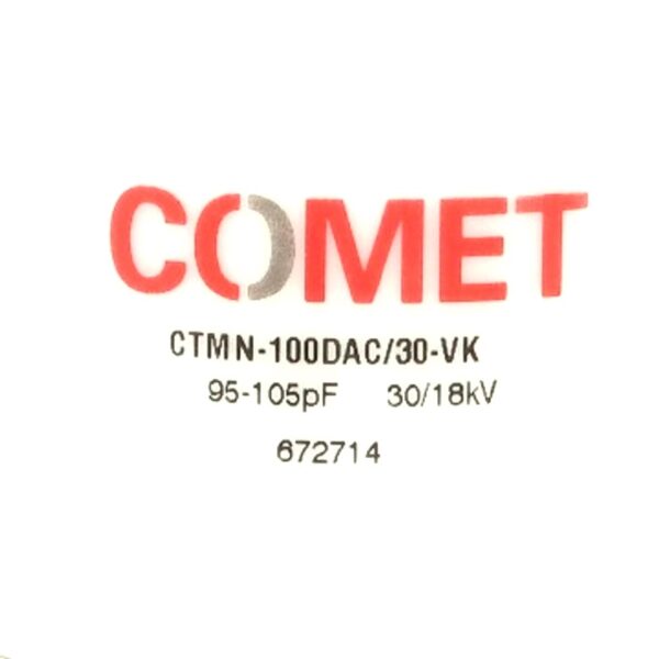 Comet CTMN-100DAC-30-VK Label - Max-Gain Systems, Inc.