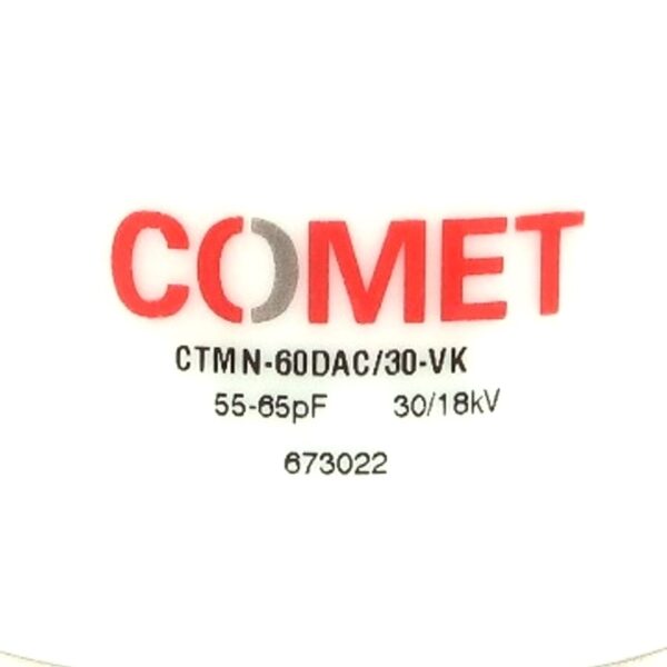 Comet CTMN-60DAC-30-VK Label - Max-Gain Systems, Inc.