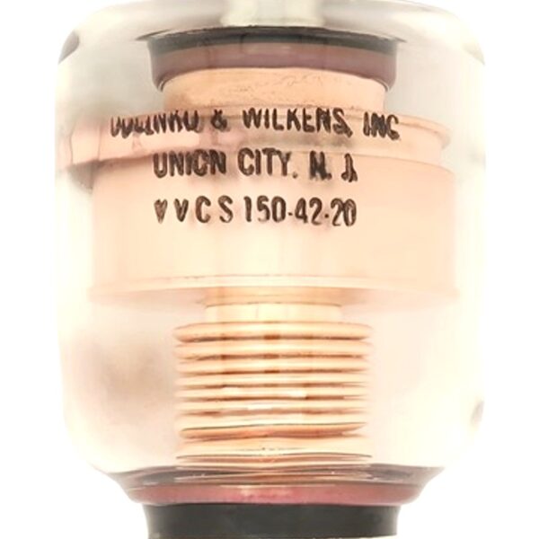 Dolinko & Wilkens VVCS-150-42-20 Label - Max-Gain Systems, Inc.