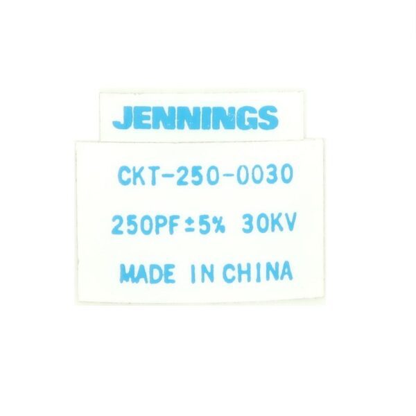 Jennings CKT-250-0030 Label - Max-Gain Systems, Inc.