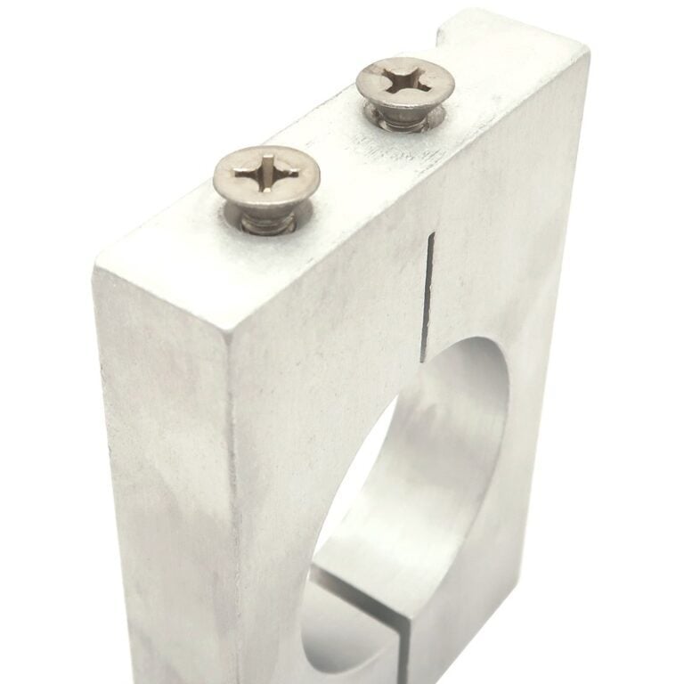 Aluminum Mounting Block for 2 inch OD Vacuum Capacitors - Max-Gain Systems