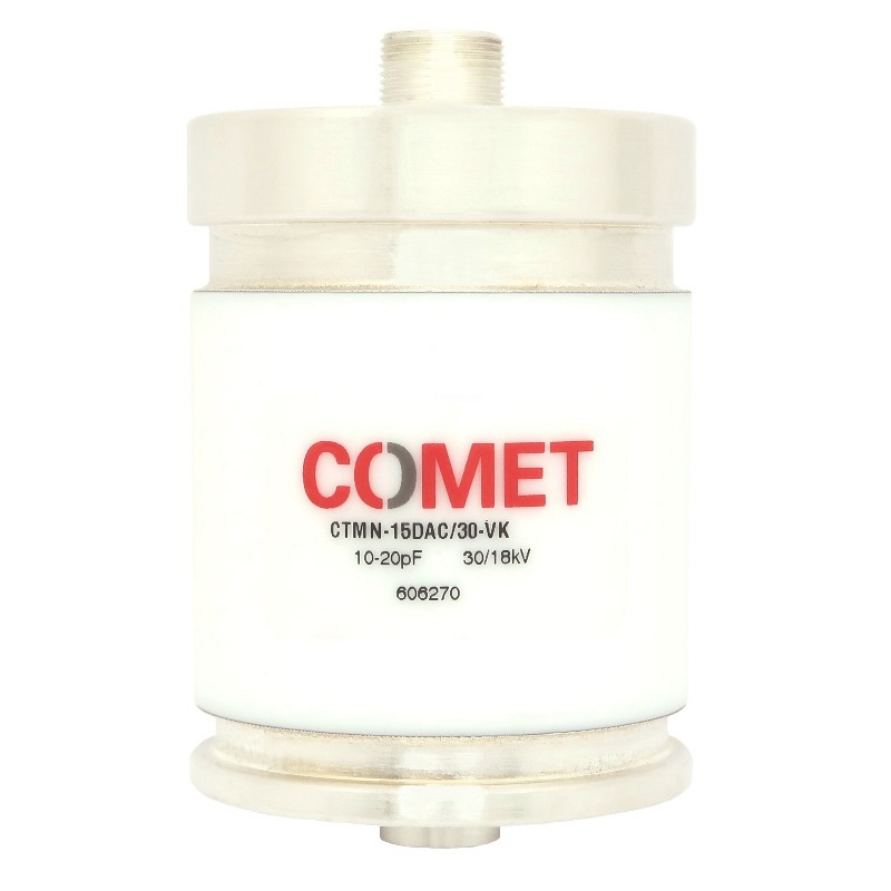 COMET Vacuum capacitor Used CTMN-15DAC/34-VK 10-20pF 34/20.4kV SEM-I-597=2M14 
