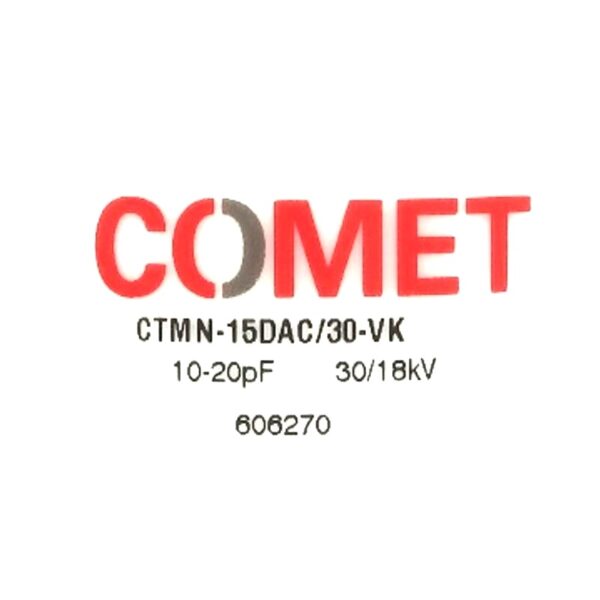 Comet CTMN-15DAC-30-VK Label - Max-Gain Systems, Inc.